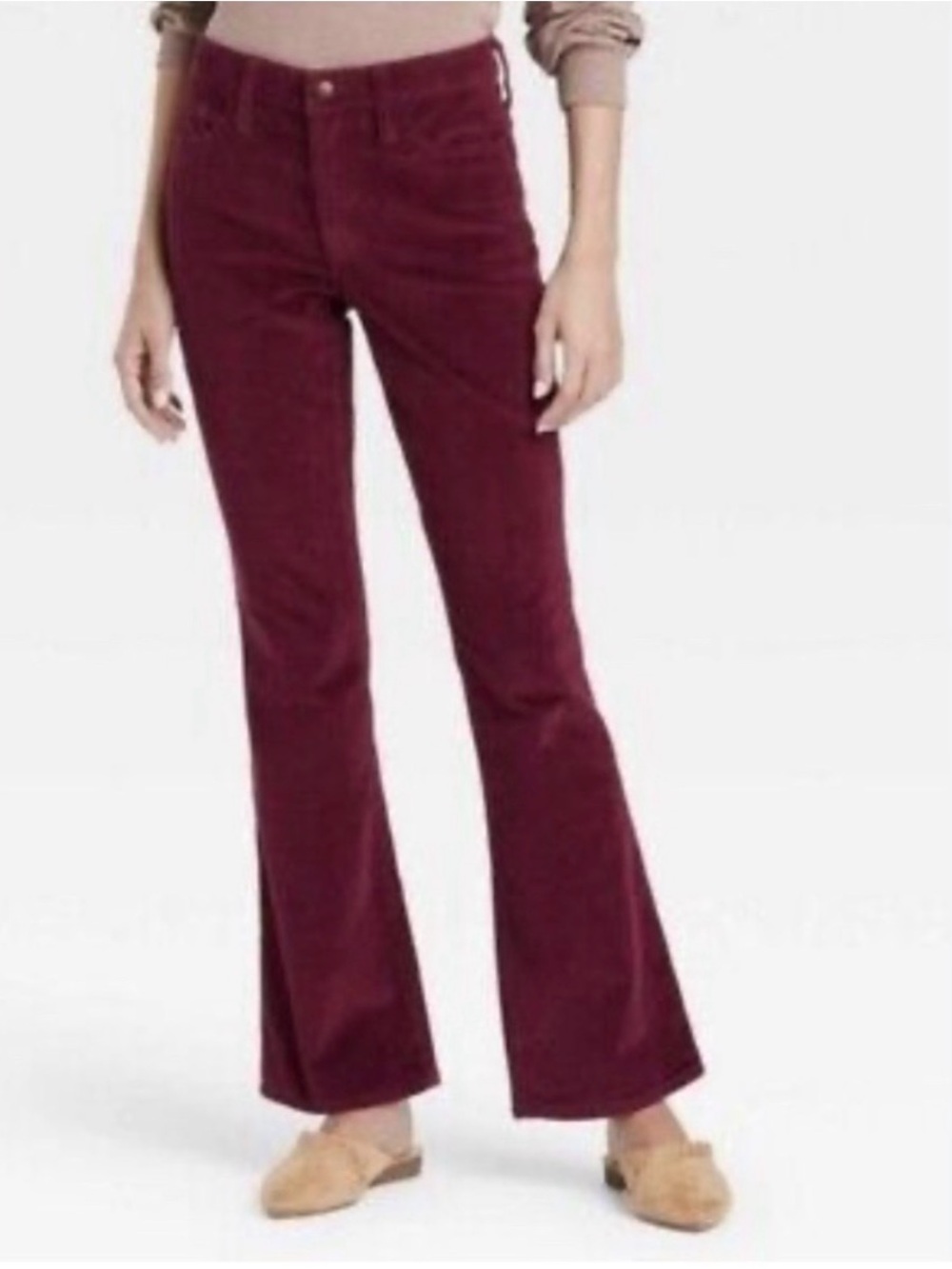 Universal Thread Burgundy Corduroy Pants